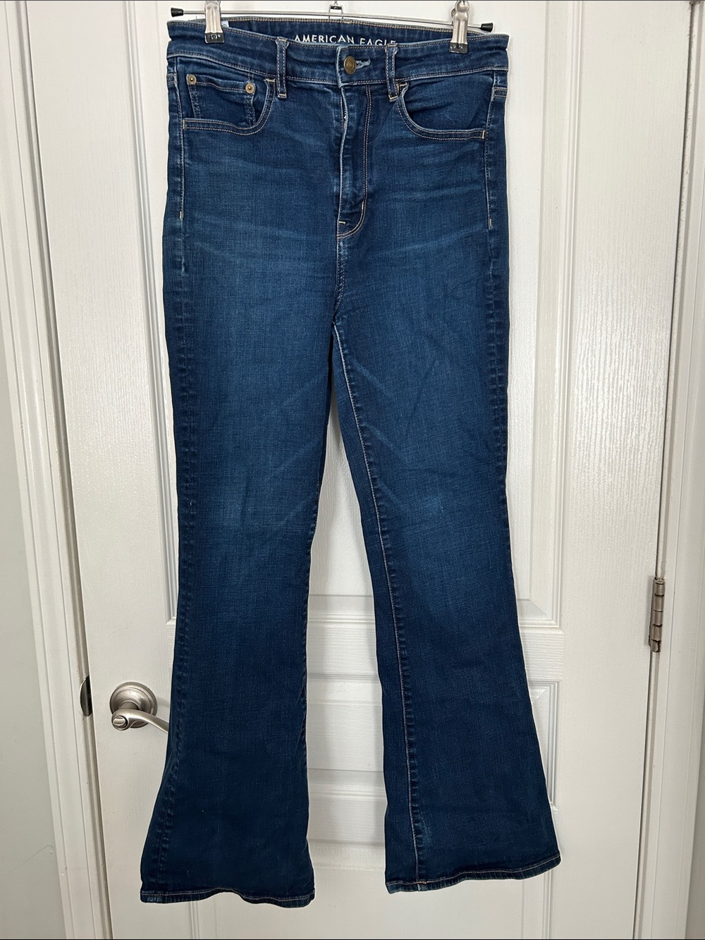 American Eagle Outfitters Dark Blue Flare Jeans
